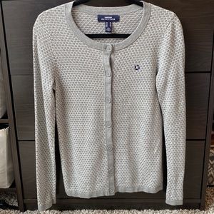 Chase Bank cardigan sweater